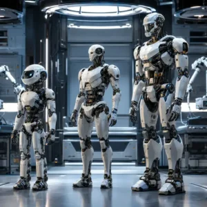 Imagine reprezentativă pentru familia Roboți umanoizi / Humanoid Robots